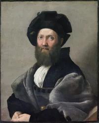 Portret van Baldassarre Castiglione