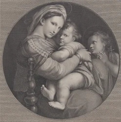 Madonna van de Stoel Madonna della Seggiola, 1793