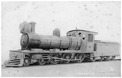 4-6-0 tenderlocomotief, stoomlocomotief gebouwd door Kerr, Stuart en Co, begin 20e eeuw