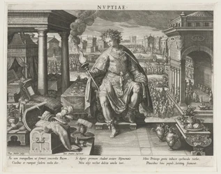Nuptiae als personificatie van het huwelijk