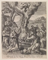Offer van Noach na de zondvloed