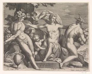 Venus, Bacchus en Ceres