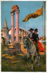 De stad Arles (Illustratie, circa 1920)