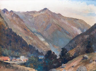 Berglandschap (Pyreneeën)