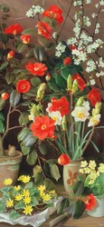 Schilderij april