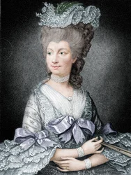 Koningin Charlotte, gemalin van George III, 19e eeuw