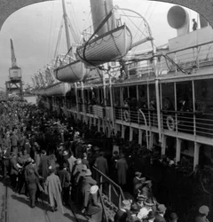 Luchtvaartkorps aan boord van een schip, Eerste Wereldoorlog