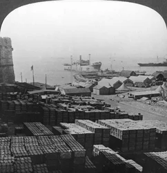 Winkels bij Sedd el Bahr, Gallipoli, Turkije, Eerste Wereldoorlog, 1915