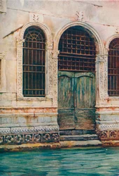 Een renaissance deur, Venetië, ca. 1903