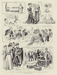 Hotel- en pensionnoten bij Milaan en de Italiaanse Meren (litho)