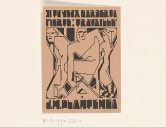 Ex libris van J.H. Plantenga