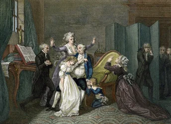 Afscheid van Lodewijk XVI