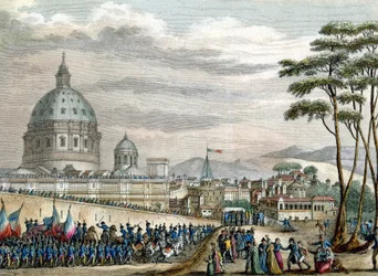 Het Franse leger in Rome
