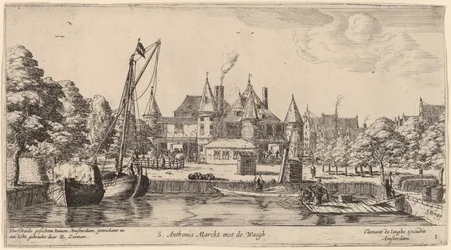 Nieuwmarkt met St. Anthoniswaag