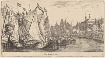 De veerboot naar Leiden
