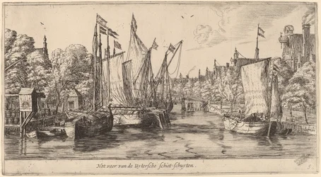 De Veerboot naar Utrecht (Het veer van der Uytersche schiet-schuyten)