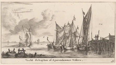 "Tocht Schuiten" of Spaarndam vissersboten