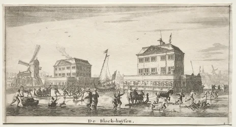 Verschillende Schepen en Gezichten van Amsterdam (Verscheÿde Schepen en Gesichten van Amstelredam), Deel III: De Blokhuizen