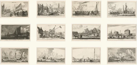 Verscheyde Schepen en Gezichten van Amsterdam: Deel III