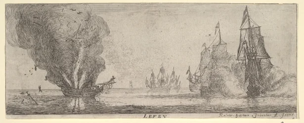 Le Feu, uit De Elementen, 17e eeuw