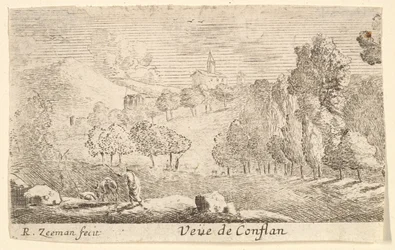 Gezicht op Conflans