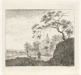 Landschap met figuren