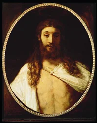 Christus herrezen (schilderij op doek)