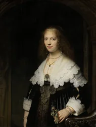 Portret van een vrouw, mogelijk Maria Trip