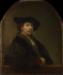 Zelfportret op 34-jarige leeftijd