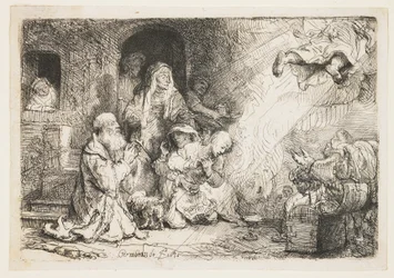 De engel vertrekt uit de familie van Tobias