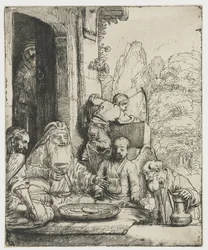 Abraham ontvangt de engelen