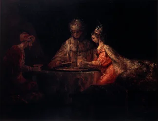 Ahasveros, Haman en Esther, 1660