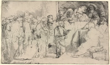 Christus in discussie met de schriftgeleerden: een schets