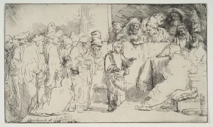 Christus in Dispuut met de Doktoren, een schets