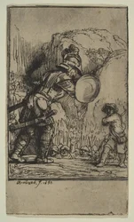 David en Goliath, 1655