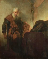 De Apostel Paulus in Overpeinzing
