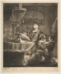Jan Uytenbogaert De goudweger, 1639