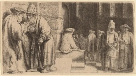 Joden in de Synagoge