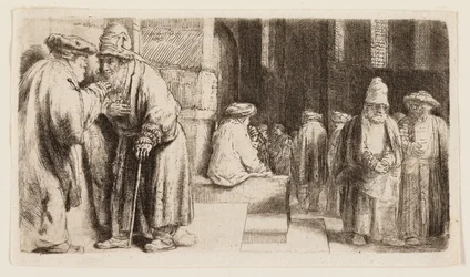 Joden in de Synagoge