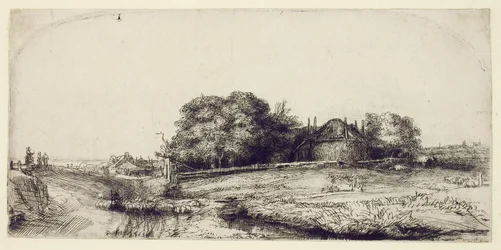 Landschap met Hooiberg en een Kudde Schapen, c.1652