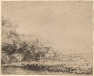 Landschap met een Koe