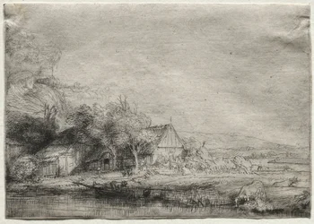 Landschap met een Koe, ca. 1650