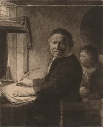 Lieven Willemsz van Coppenol: de kleinere plaat, ca. 1658