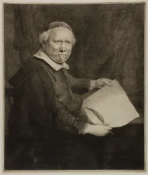 Lieven Willemsz. von Coppenol, Schrijfmeester: De Grotere Plaat