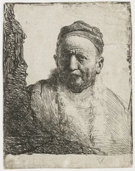 Man met kalotje