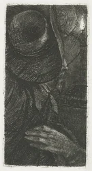 Pieter Haaringh: handen en hoed
