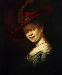Saskia van Uylenburgh als meisje, 1633