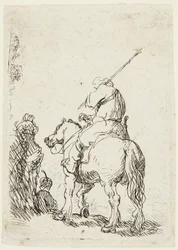 Soldaat te paard