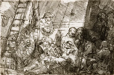 De besnijdenis in de stal