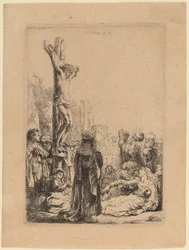 De Kruisiging: Kleine Plaat